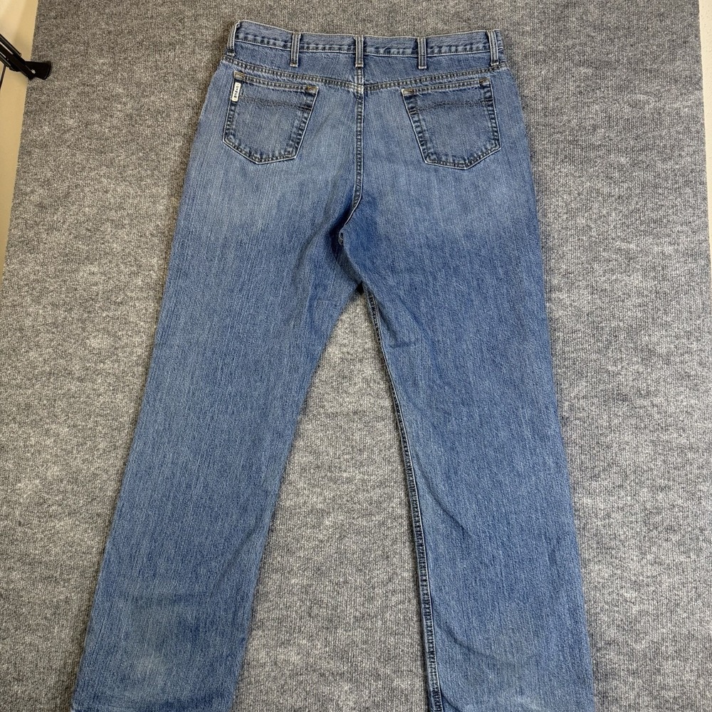 Cinch Jeans Mens 38x34 Blue Medium Wash Straight Leg Western Denim (40x34)
